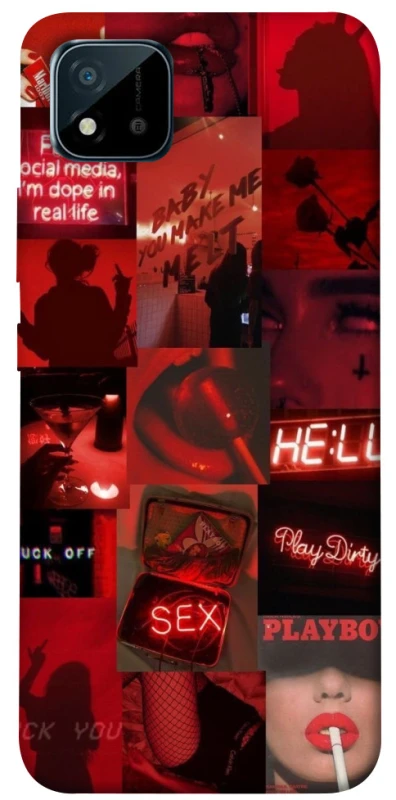 Чехол на Realme C11 (2021) Love collage ver.3 фото 1 из 1