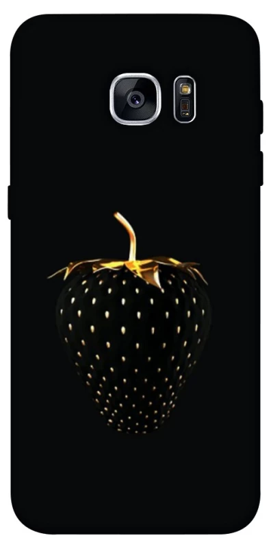 Чохол на Samsung G935F Galaxy S7 Edge Чорна полуниця фото 1 з 1