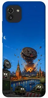 Чохол на Samsung Galaxy A03 Moscow never sleeps ver.8 фото 1 з 1