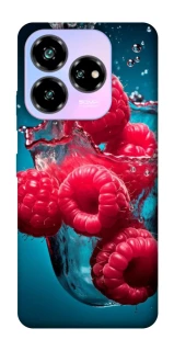 Чехол на ZTE Nubia V60 Desing Малинка в воде фото 1 из 1