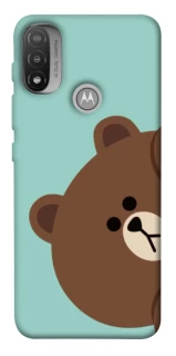 Чохол на Motorola Moto E20 bear фото 1 з 1