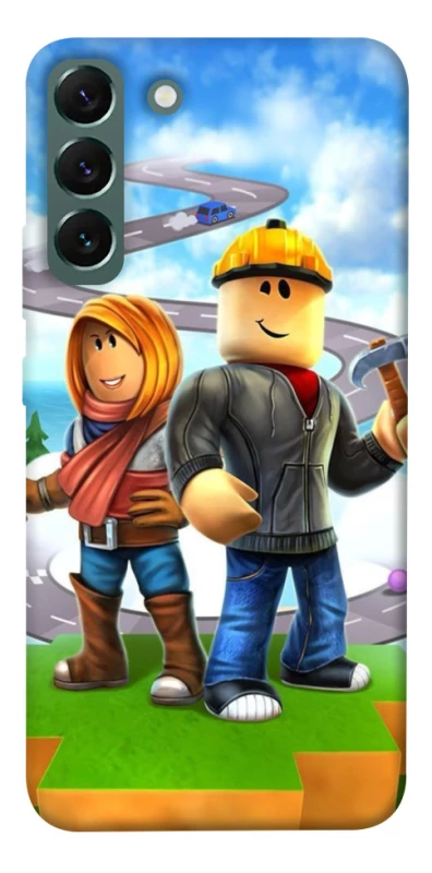 Чехол на Samsung Galaxy S22+ Roblox Builder Adventure фото 1 из 1