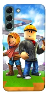 Чехол на Samsung Galaxy S22+ Roblox Builder Adventure фото 1 из 1