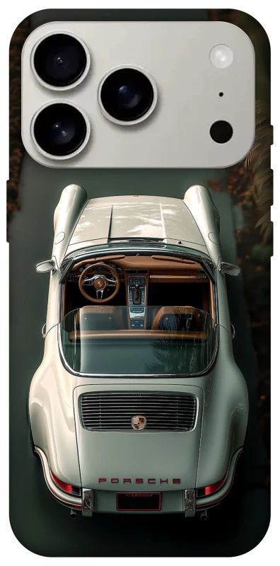 Чохол на Apple iPhone 17 Pro (6.3") White porsche фото 1 з 1