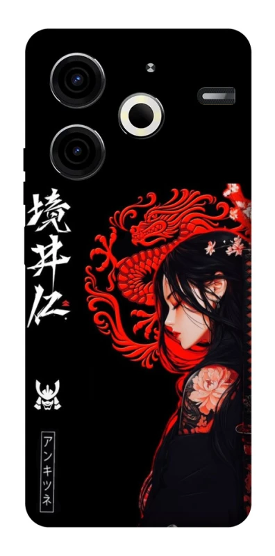 Чохол на TECNO Pova 6 Neo (LI6) Red Dragon фото 1 з 1