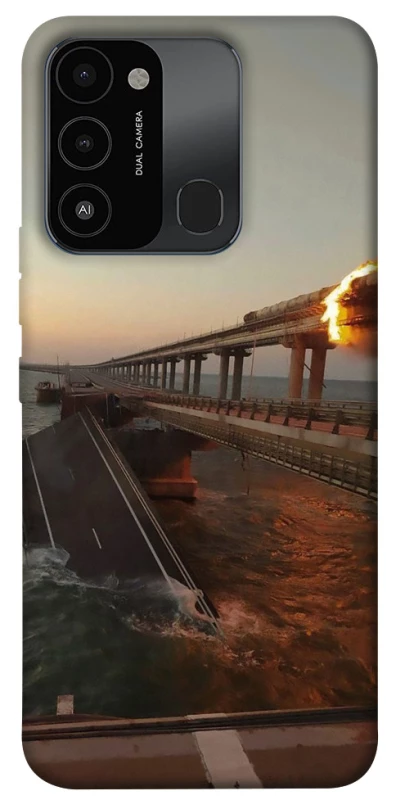 Чохол на TECNO Spark 8C Кримський міст втомився фото 1 з 1