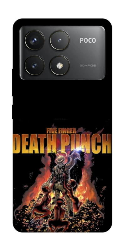 Чохол на Xiaomi Poco F6 Pro Five finger death punch фото 1 з 1