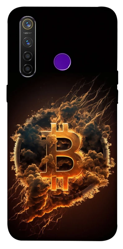 Чохол на Realme 5 Pro Smoky Bitcoin фото 1 з 1