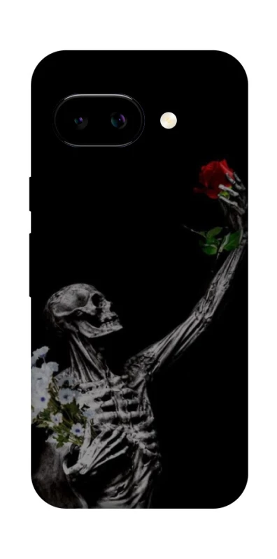 Чехол на Google Pixel 9a Skeleton vs Rose фото 1 из 1