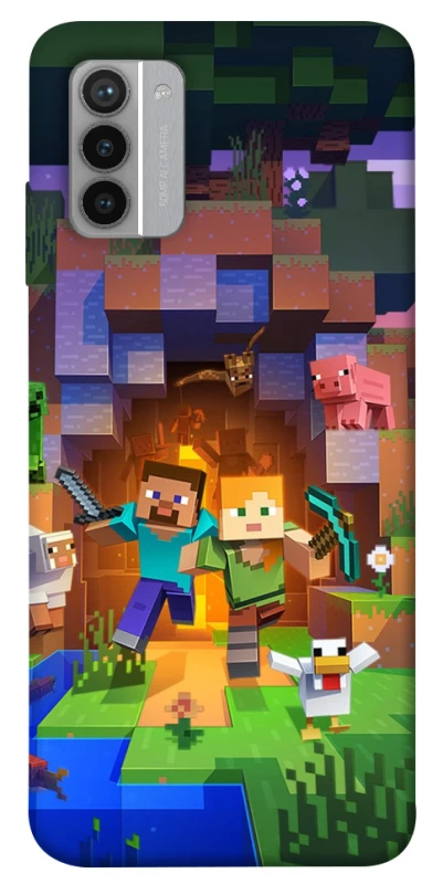Чохол на Nokia G42 Minecraft game фото 1 з 1