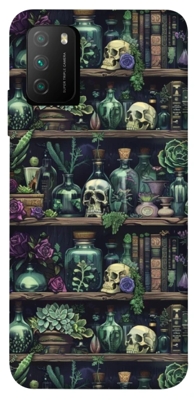 Чохол на Xiaomi Poco M3 Bookshelf ver.1 фото 1 з 1