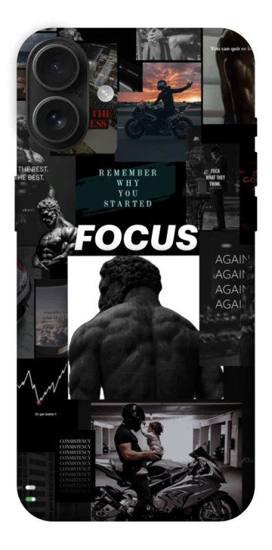 Чехол на Apple iPhone 16 Plus Focus фото 1 из 1