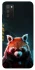 Чохол на Samsung Galaxy A03s Cyber Red Panda фото 1 з 1