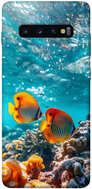 Чохол на Samsung Galaxy S10+ Coral fish фото 1 з 1