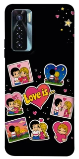 Чохол на TECNO Camon 17 Pro Love is фото 1 з 1