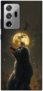 Чохол на Samsung Galaxy Note 20 Ultra Кіт під місяцем v2 фото 1 з 1