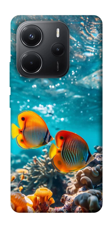 Чохол на Xiaomi Redmi Note 14 4G (Int. version) Coral fish фото 1 з 1