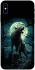 Чохол на Apple iPhone X (5.8") Вовк під місяцем фото 1 з 1