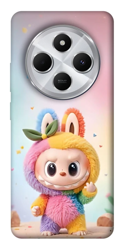Чохол на Xiaomi Redmi 14C / Poco C75 Labubu colored фото 1 з 1
