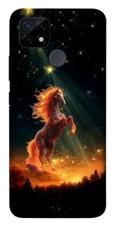 Чохол на Realme C21Y Red Fire Horse ver.2 фото 1 з 1