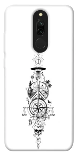 Чехол на Xiaomi Redmi 8 Tattoo ver.7 фото 1 из 1