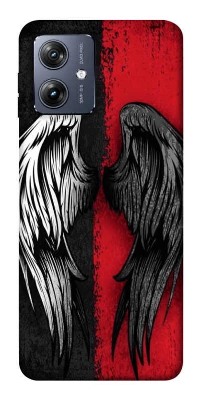 Чохол на Motorola Moto G54 Angel and Devil фото 1 з 1