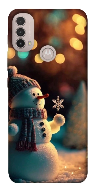 Чохол на Motorola Moto E40 Новорічний v46 фото 1 з 1