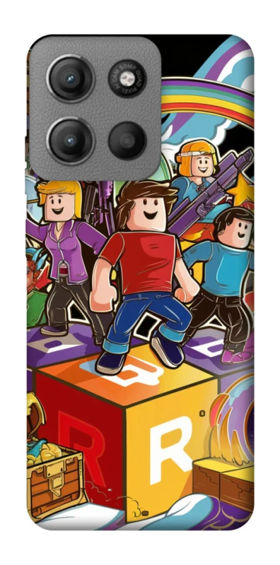 Чохол на Motorola Moto G15 Power Roblox family фото 1 з 1