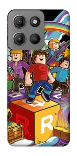 Чехол на Motorola Moto G15 Power Roblox family фото 1 из 1