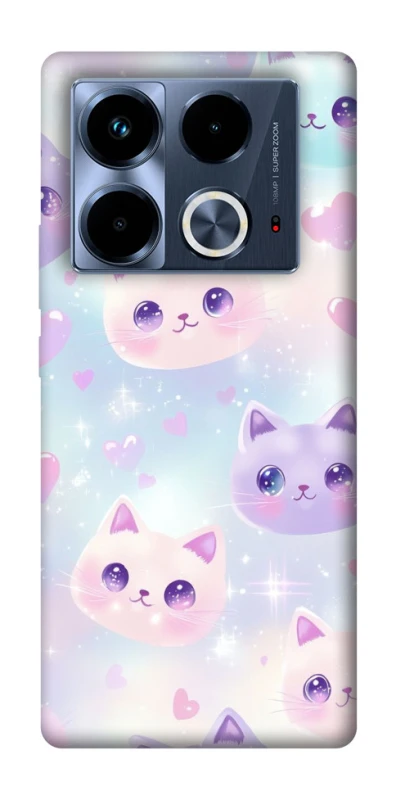 Чехол на Infinix Note 40 4G Funny Kittens ver.4 фото 1 из 1