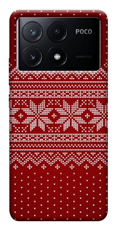 Чохол на Xiaomi Poco X6 Christmas jumper ver.3 фото 1 з 1