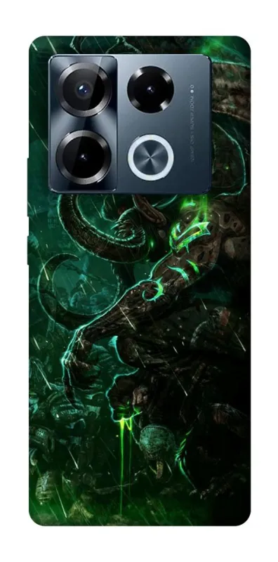 Чохол на Infinix Note 40 Pro 4G Warcraft Illidan v2 фото 1 з 1