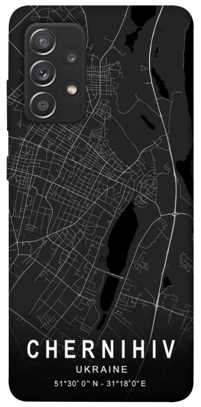 Чохол на Samsung Galaxy A52 4G / A52 5G Chernihiv map фото 1 з 1