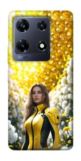 Чехол на Infinix Note 30 Pro Cyber space girl ver.2 фото 1 из 1