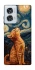 Чохол на Motorola Edge 50 Fusion van gogh cat фото 1 з 1