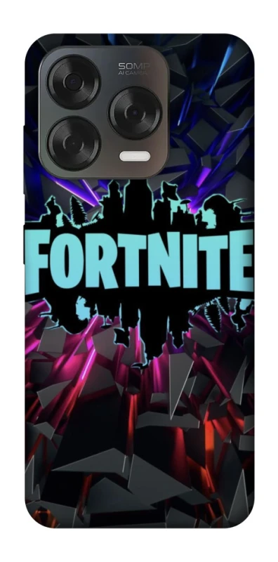 Чохол на ZTE Blade V70 Design Fortnite logo ver.3 фото 2 з 2