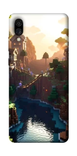 Чехол на ZTE Blade A5 (2020) Minecraft sunset фото 1 из 1