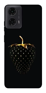 Чехол на Motorola Moto G24 Черная клубника фото 1 из 1