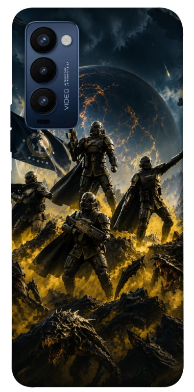 Чохол на TECNO Camon 18 HELLDIVERS фото 1 з 1