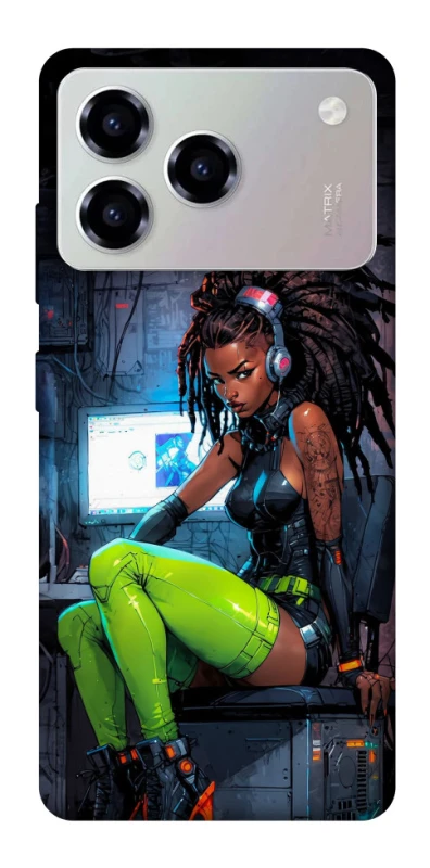 Чохол на ZTE Blade A76 Cyber girl фото 1 з 1