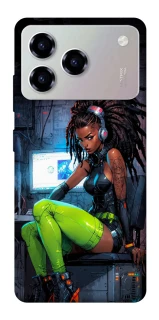 Чохол на ZTE Blade A76 Cyber girl фото 1 з 1