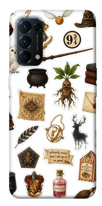 Чехол на Oppo Reno 5 4G Harry Potter mood фото 1 из 1