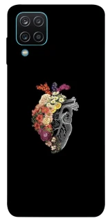 Чехол на Samsung Galaxy M12 Heart with flowers фото 1 из 1