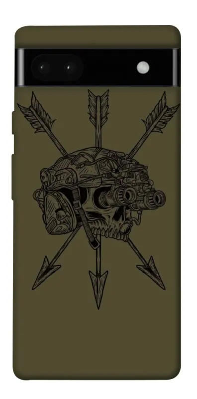Чохол на Google Pixel 6a Mil skull фото 1 з 1