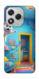 Чехол на Honor 400 Lite crazy cat фото 1 из 1
