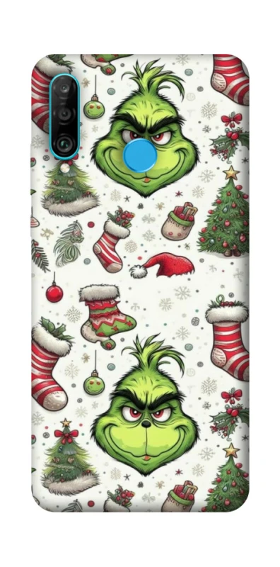 Чохол на Huawei P30 lite Grinch mood ver.3 фото 1 з 1