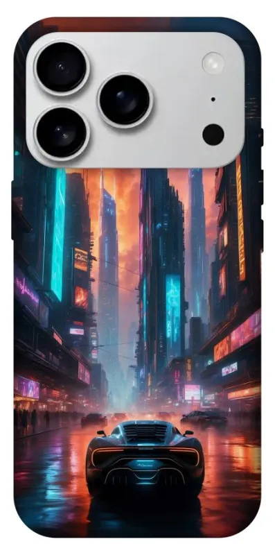 Чехол на Apple iPhone 18 Pro Max Cyber city фото 1 из 1