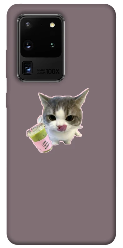 Чохол на Samsung Galaxy S20 Ultra cat matcha фото 1 з 1