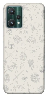 Чохол на Realme 9 Pro Star Wars background ver.1 фото 1 з 1