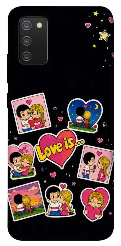 Чохол на Samsung Galaxy A02s Love is фото 1 з 1